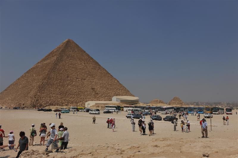 Le Caire, la mosquée de Mohamed Ali et les Pyramides