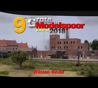 Exposition Modelspoor 2018 module Wilsloo-Heide