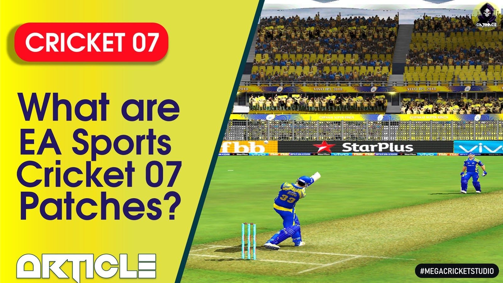ea cricket 2007 latest roster