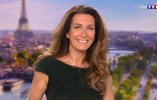 Anne-Claire Coudray Le 13H et Reportages TF1 le 31.03.2024