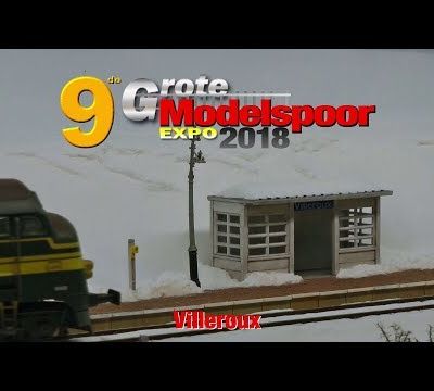 Exposition Modelspoor 2018 module "Villeroux"