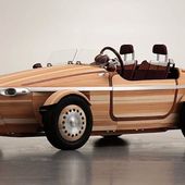 Conçue en bois, cette voiture électrique veut tordre le cou à l'obsolescence !