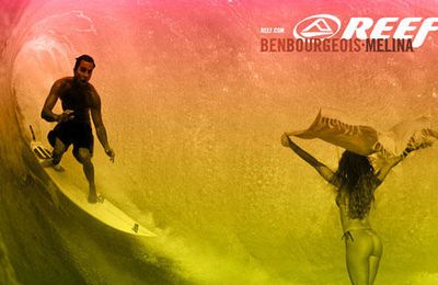 Reef Surf Wallpapers - Ben Bourgeois & Melina