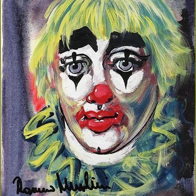 Clowns en peinture -  Romano Mussolini (1927-2006)