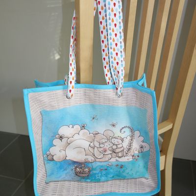 Sac Manon de Pâques avec coupon O'Rana bleu