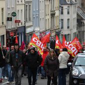 Boulogne-sur-Mer - Forte mobilisation dans les rues pour dénoncer la politique d'Emmanuel Macron