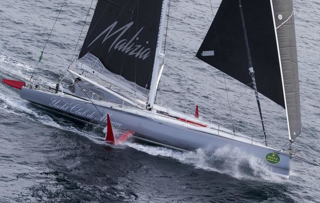 Malizia II à la Transat Jacques Vabre