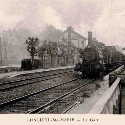 CP gare de  Longueil Sainte Marie (60)