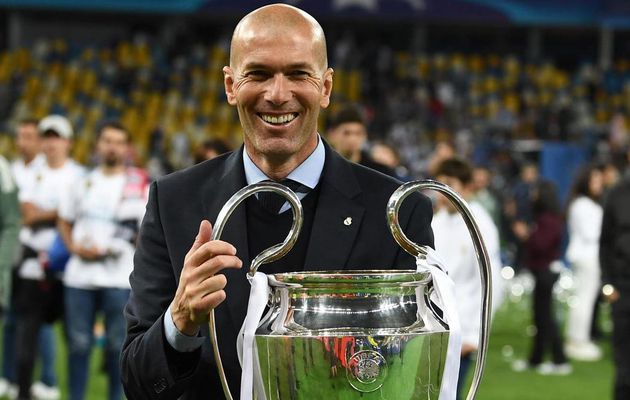 Zinédine Zidane est désormais l’entraîneur du Real Madrid