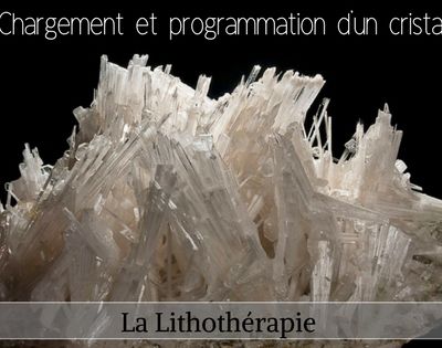 Chargement et programmation d’un cristal