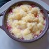 crumble pomme fraise