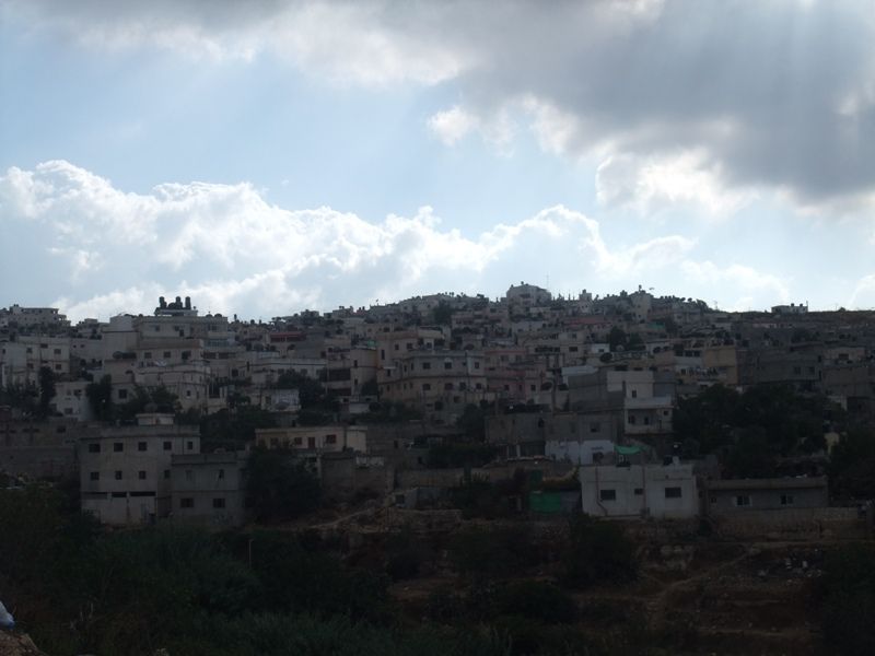 Les deux camps de réfugiés proches de Ramallah où je donne des cours de Français et leurs alentours (Jifna, pres de Jalazon) / The two refugee camps near Ramallah where I give French classes and around (Jifna close to Jalazon)