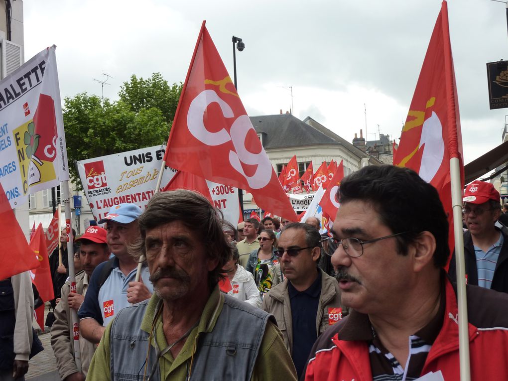 Réforme des retraites, le mouvement social sans précédent à Montargis: le 25 mai, les 7 et 23 septembre, les 2,12 et 16 octobre 2010