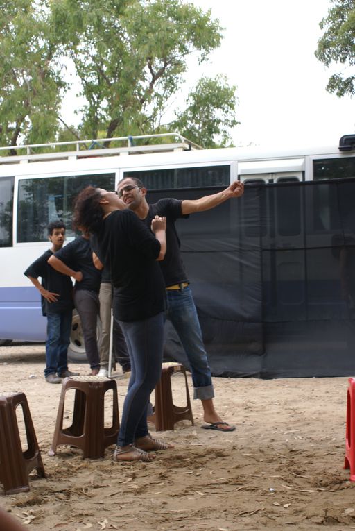 Action Caravane théâtre en Tunisie