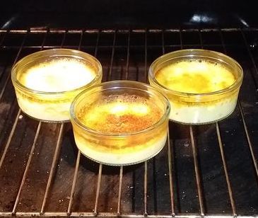 Crème brûlée aromatisée