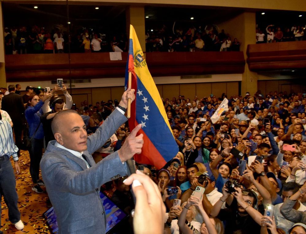 Manuel Rosales en Maracaibo: &quot;No podemos dejar a Venezuela sin la opción del voto&quot;