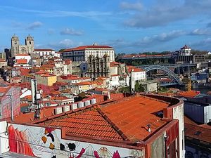 Panoramas depuis le Mirador da Vitoria, de jour et de nuit