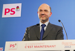 Pierre Moscovici présente le calendrier du président de la République, François Hollande