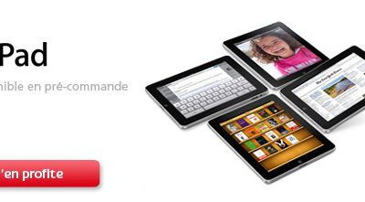 iPad chez SFR : Tarifs et disponibilité