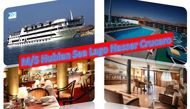 M/S Nubian Sea Lago Nasser Crucero