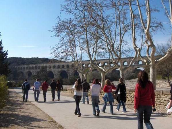 S&eacute;jour des &eacute;l&egrave;ves allemands du Buigengymnasium &agrave; Aubenas (mars 2007)