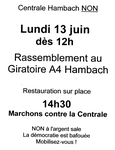 le combat n'est pas terminé! marchons contre la centrale Hambrégie