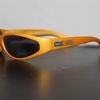 lunettes - Jaune, plastique, "R de Marseille"