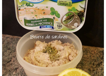 Beurre de sardines 