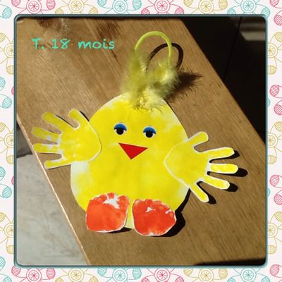 Le poussin de Pâques de T. 🐥🐣