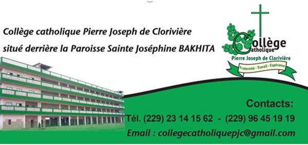 COURRIER du 16 MARS DES ÉLÈVES DU COLLÈGE  PIERRE JOSEPH DE CLORIVIÈRE À ABOMEY-CALAVI AU BÉNIN