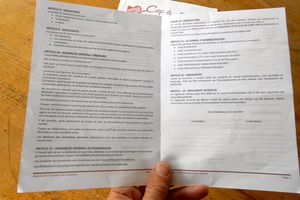 Les statuts de l'association Chambéry Cap à Gauche déposés en Préfecture