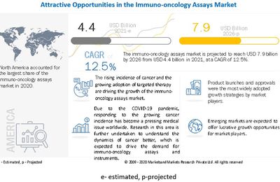 Immuno-Oncology Assays : Analysis of Potential Market Opportunity Worth USD 7.9 billion by 2026