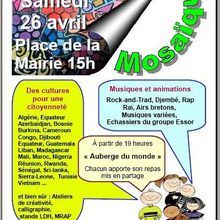 Samedi 26 avril à Mont de Marsan - 4ème Fête Mosaïque.