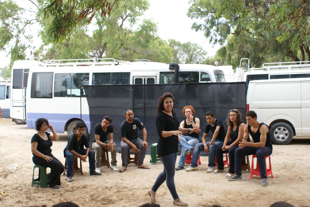Action Caravane théâtre en Tunisie