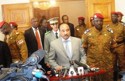 Mohamed Ould Abdel Aziz : « L’Union africaine n’est pas venue pour sanctionner les Burkinabè »