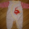 70 - Pyjama Poisson - 3 mois - 1€