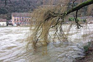 Le Doubs en crue 