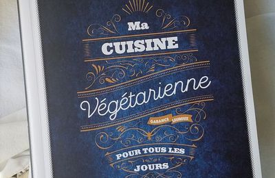 Le livre "ma cuisine végétarienne"