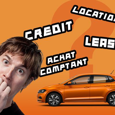 LOA, LLD, crédit ou achat comptant, quelle est la meilleure formule pour votre auto ?