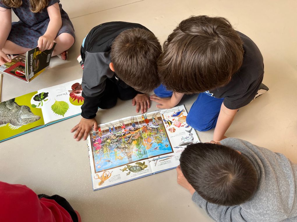 Visite de la classe des grands de Muriel