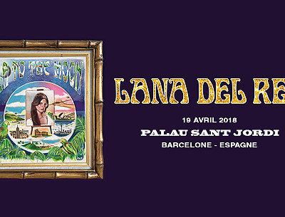 Lana Del Rey sur la scène du Palau Sant Jordi de Barcelone, Espagne. (19.04.2018)