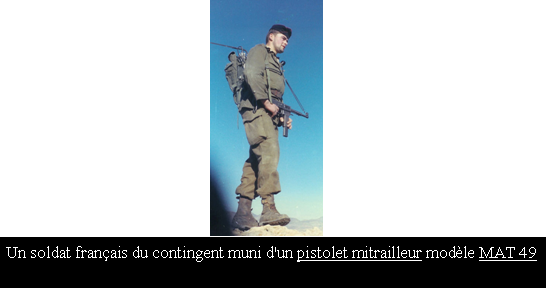 Il ne faut pas oublier La Guerre d'Algérie, guerre avec le contingent