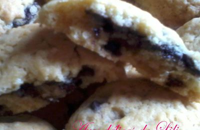 COOKIES FOURRES COEUR CHOCOLAT