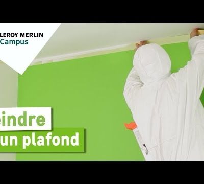 Comment réaliser une peinture au plafond ? Leroy Merlin