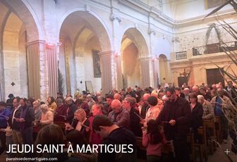 JEUDI SAINT : C’ÉTAIT À MARTIGUES