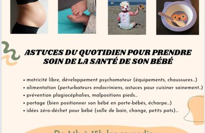 Ateliers mensuels spécial bébé à St Martin 