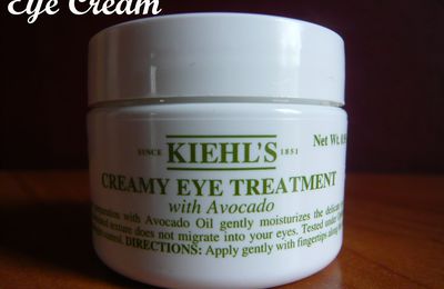 Eye Cream Kielh's avocado :)