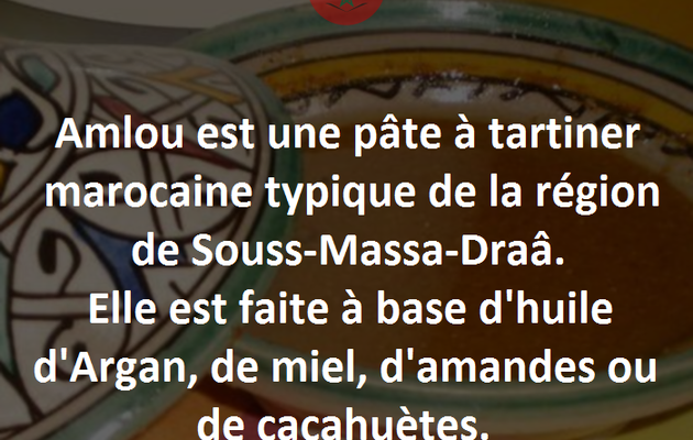 Amlou , "nutella marocain"