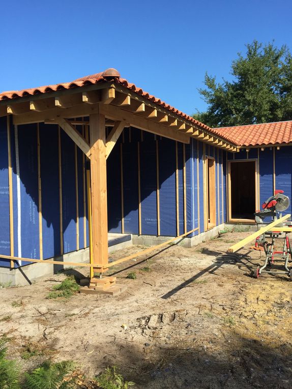 La mise hors d'eau de la maison