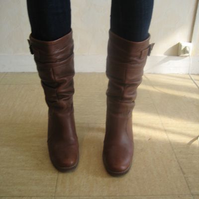 botte Bata marron cuir prix: 25€